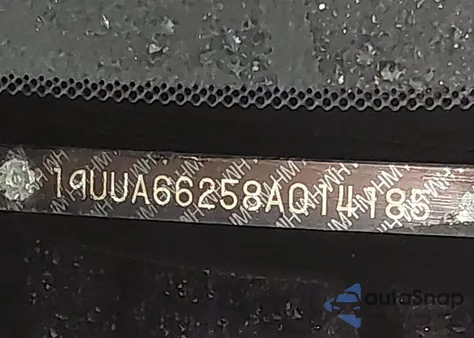 2008 Acura Tl 3.2 from USA, damaged, VIN 19UUA66258A014185